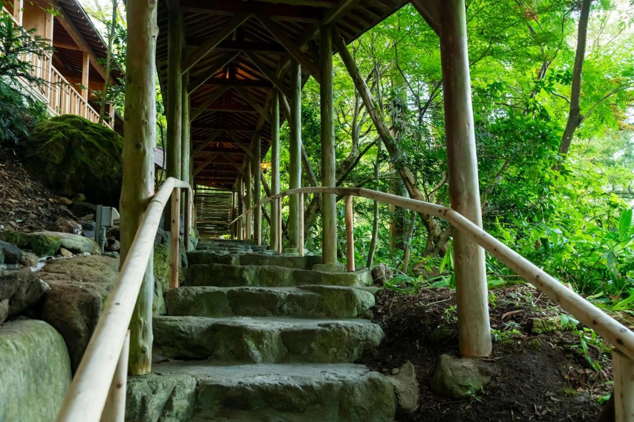 Yamanaka Onsen Hanatsubaki Kaga  Esterno foto