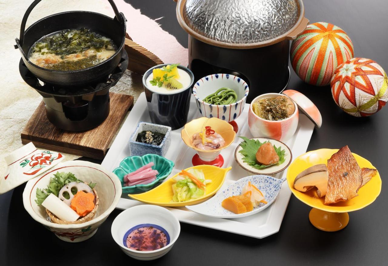 Yamanaka Onsen Hanatsubaki Kaga  Esterno foto